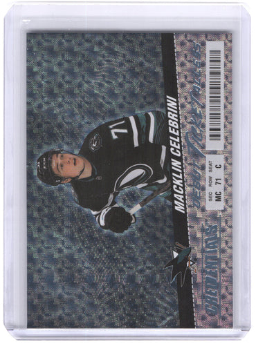 2024-25 Upper Deck Credentials Debut Ticket Access #111 Rookie Rc Macklin Celebrini