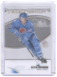 2020-21 Upper Deck Sp Signature Edition Legends All-Time Future Watch Acetate #432 Peter Forsberg