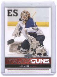 2012-13 Upper Deck Series 1 Young Guns #244 Rookie Rc Jake Allen