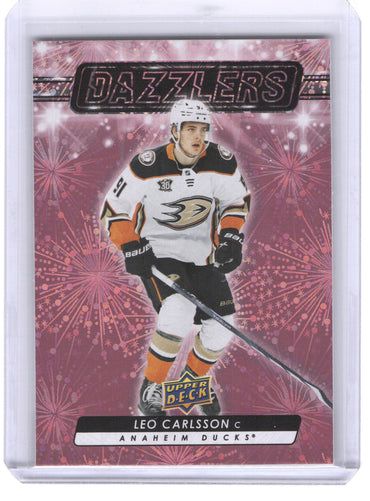 2023-24 Upper Deck Extended Dazzler Dz-122 Rookie Rc Leo Carlsson