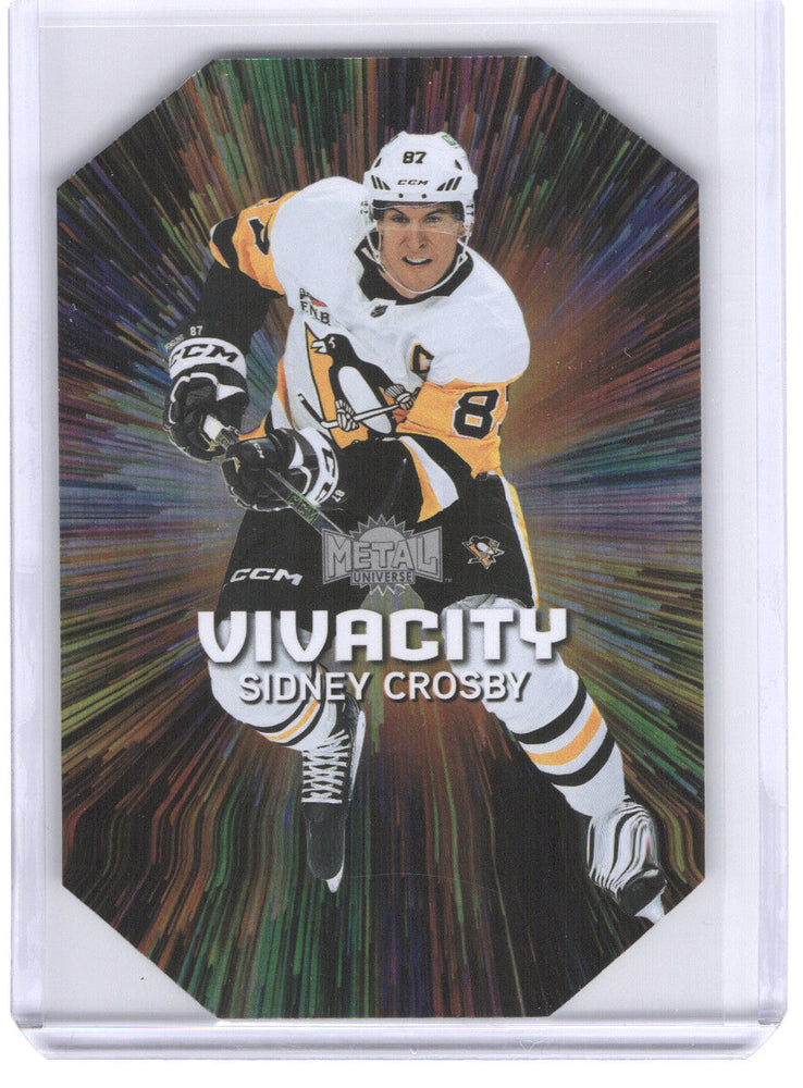2023-24 Skybox Metal Universe Vivacity 12Of40 Sidney Crosby
