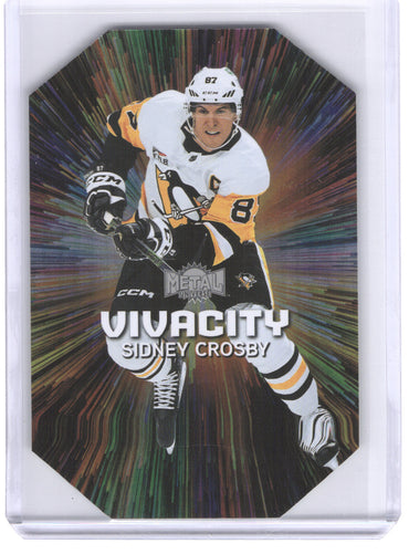 2023-24 Skybox Metal Universe Vivacity 12Of40 Sidney Crosby