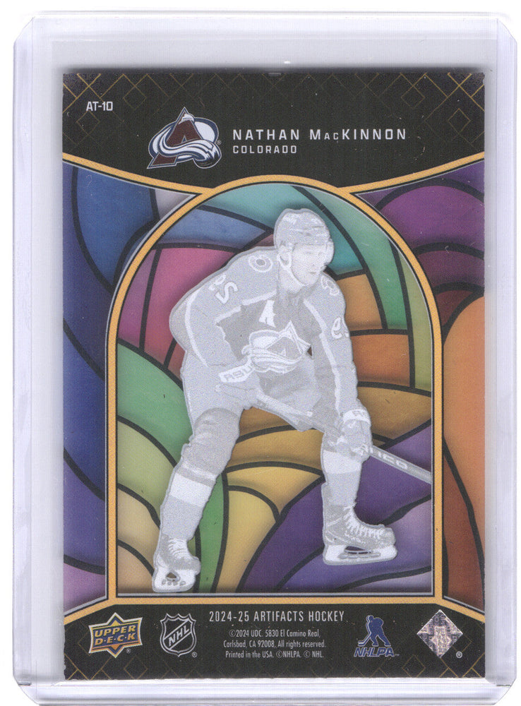 2024-25 Upper Deck Artifacts Antiquity At-10 Nathan Mackinnon