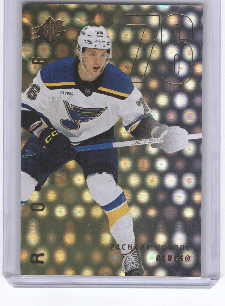 2024-25 Upper Deck Spx Grand Finale #137 Rookie Rc Zachary Bolduc /50