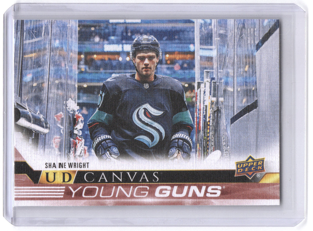 2022-23 Upper Deck Series 2 Young Guns Ud Canvas C228 Rookie Rc Shane Wright