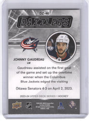 2023-24 Upper Deck Series 1 Dazzlers Dz-46 Johnny Gaudreau