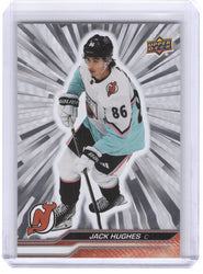 2023-24 Upper Deck Extended Outburst #680 Jack Hughes