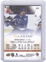 2020-21 Upper Deck Series 2 Ud Canvas C251 Michel Goulet