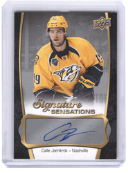 2016-17 Upper Deck Series 1 Signature Sensations Ss-Cj Auto Calle Jarnkrok