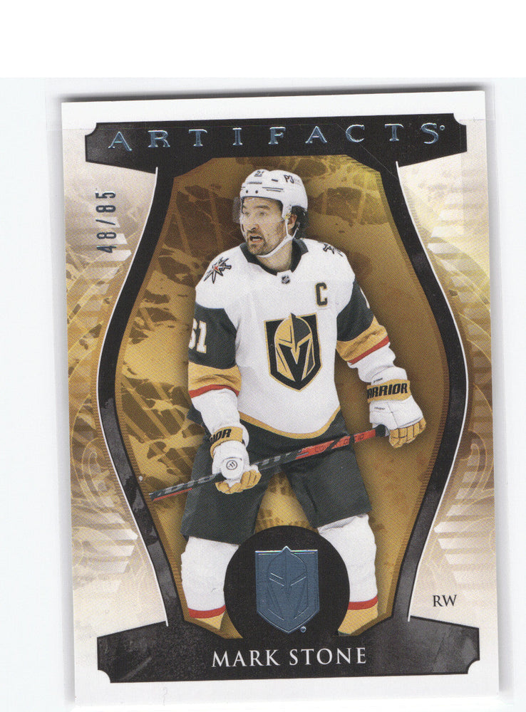 2023-24 Upper Deck Artifacts Light Blue Steel #133 Mark Stone /85