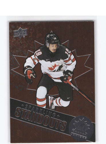 2022 Upper Deck Team Canada Juniors Sparkling Standouts Ss-5 Xavier Bourgault