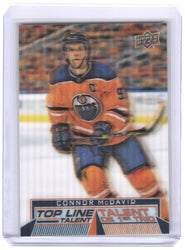 2018-19 Upper Deck Tim Hortons Collector'S Series Top Line Talent Tlt-1 Connor Mcdavid
