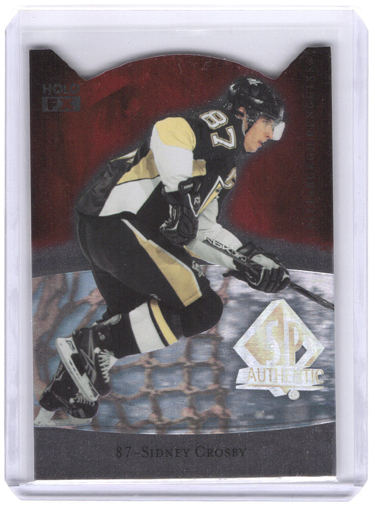 2008 Upper Deck Sp Authentic Holo Fx Fx37 Sidney Crosby