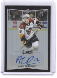 2016-17 Leaf Metal Authentic Metal Signature Ba-Adi Auto Alex Debrincat /7