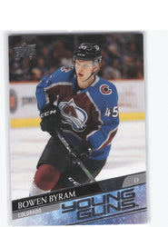 2020-21 Upper Deck Series 1 Young Guns #205 Rookie Rc Bowen Byram