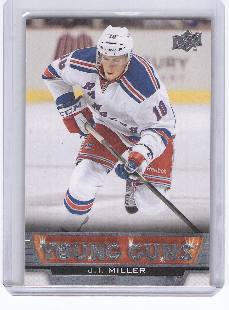 2013-14 Upper Deck Series 1 Young Guns 205 Rookie Rc J.T. Miller