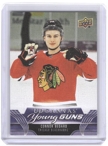 2023-24 Upper Deck Extended Young Guns Ud Canvas Rookie Rc Connor Bedard