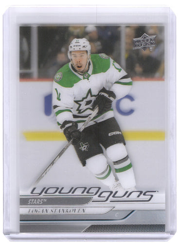 2024-25 Upper Deck Series 1 Young Guns Acetate #244 Rookie Rc Logan Stankoven