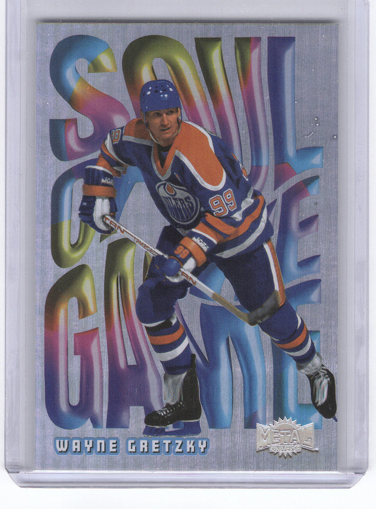 2023-24 Skybox Metal Universe Soul Of The Game 35Of35 Wayne Gretzky