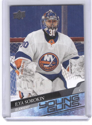 2020-21 Upper Deck Series 2 Young Guns 461 Rookie Rc Ilya Sorokin