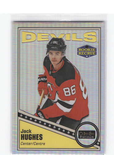 2019-20 Upper Deck O-Pee-Chee Rainbow Rookie R-100 Rookie Rc Jack Hughes