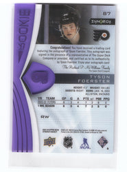 2023-24 Upper Deck Synergy Rookie Auto 87 Rookie Rc Auto Tyson Foerster /99