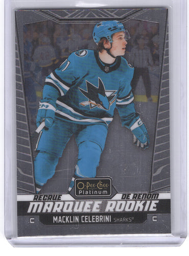 2024-25 Upper Deck O-Pee-Chee Platinum Marquee Rookies #263 Rookie Rc Macklin Celebrini