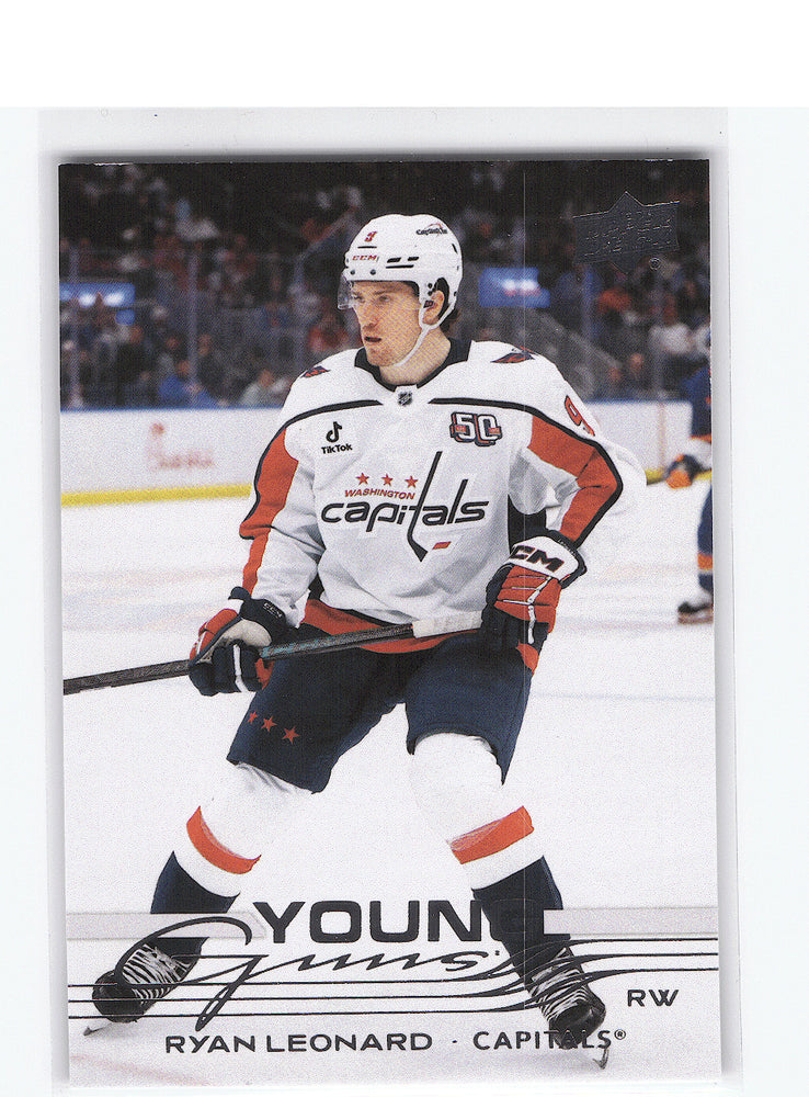 2025-26 Upper Deck Series 1 Young Guns #238 Ryan Leonard