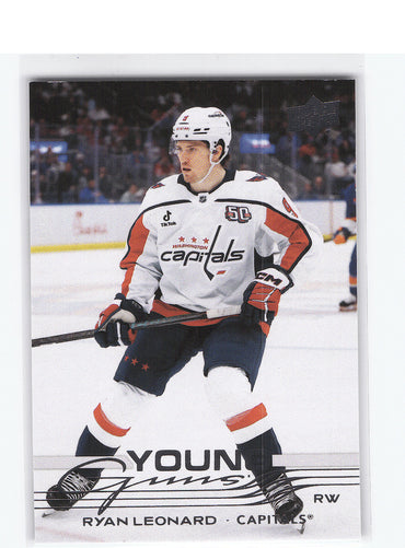 2025-26 Upper Deck Series 1 Young Guns #238 Ryan Leonard