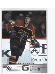2001 Upper Deck Young Guns #181 Rookie Rc Dan Snyder