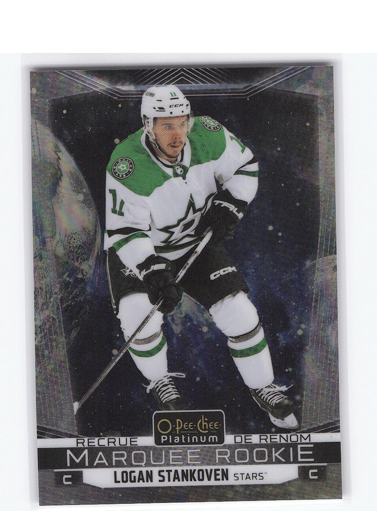 2024-25 Upper Deck O-Pee-Chee Platnium Marquee Rookie - Cosmic P-Ls Rookie Rc Logan Stankoven /85
