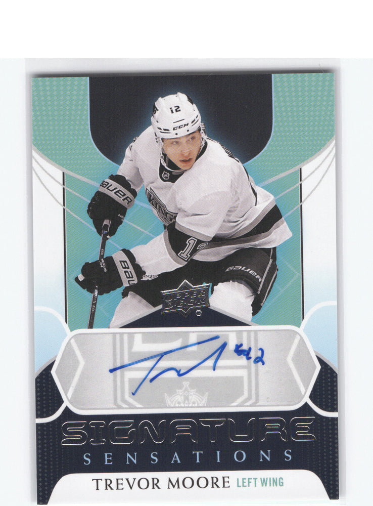 2020-21 Upper Deck Series 2 Signature Sensations #Ss-Tm Auto Trevor Moore