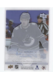 2020-21 Upper Deck Clear Cut #Cc-Oj Rookie Rc Auto Olli Juolevi