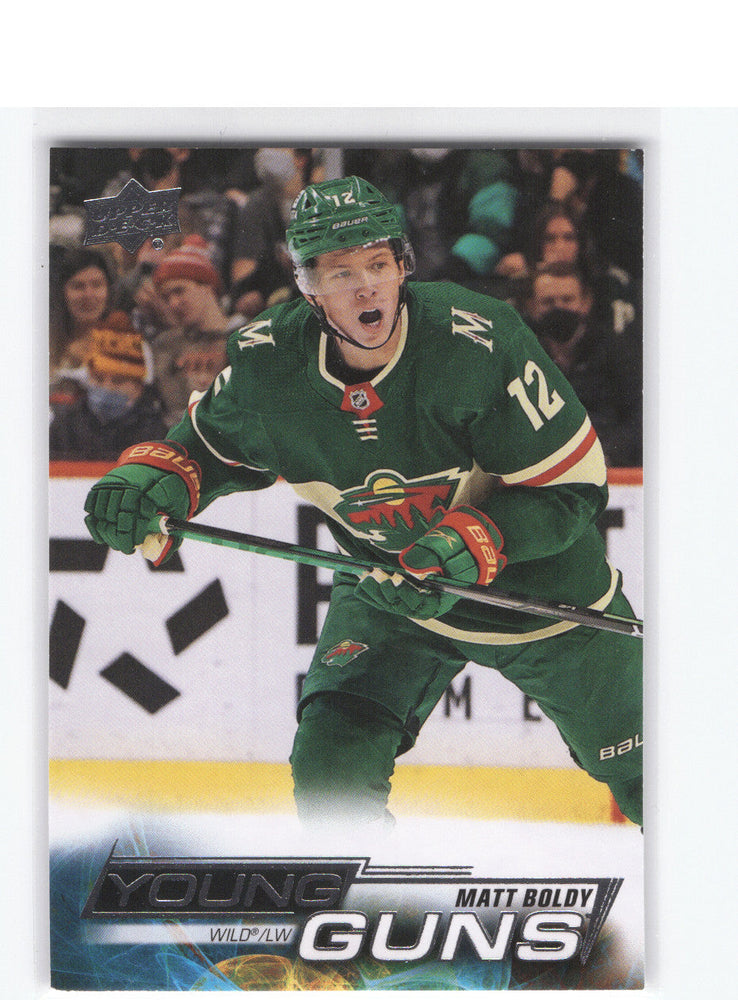 2022-23 Upper Deck Series 1 Young Guns #201 Rookie Rc Matt Boldy