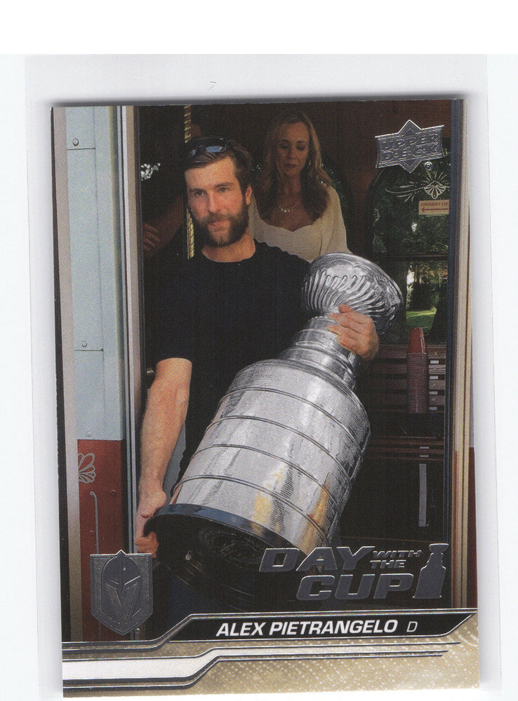 2023-24 Upper Deck Extended Day With The Cup Dc18 Alex Pietrangelo