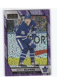 2023-24 Upper Deck O-Pee-Chee Platnium Violet Pixels #110 Mitch Marner /299