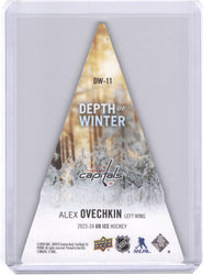 2023-24 Upper Deck Ud Ice Depth Of Winter Dw-11 Alex Ovechkin
