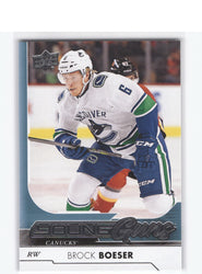 2017-18 Upper Deck Series 1 Young Guns #247 Rookie Rc Brock Boeser