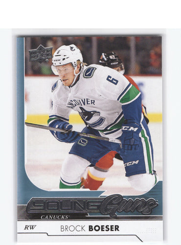 2017-18 Upper Deck Series 1 Young Guns #247 Rookie Rc Brock Boeser