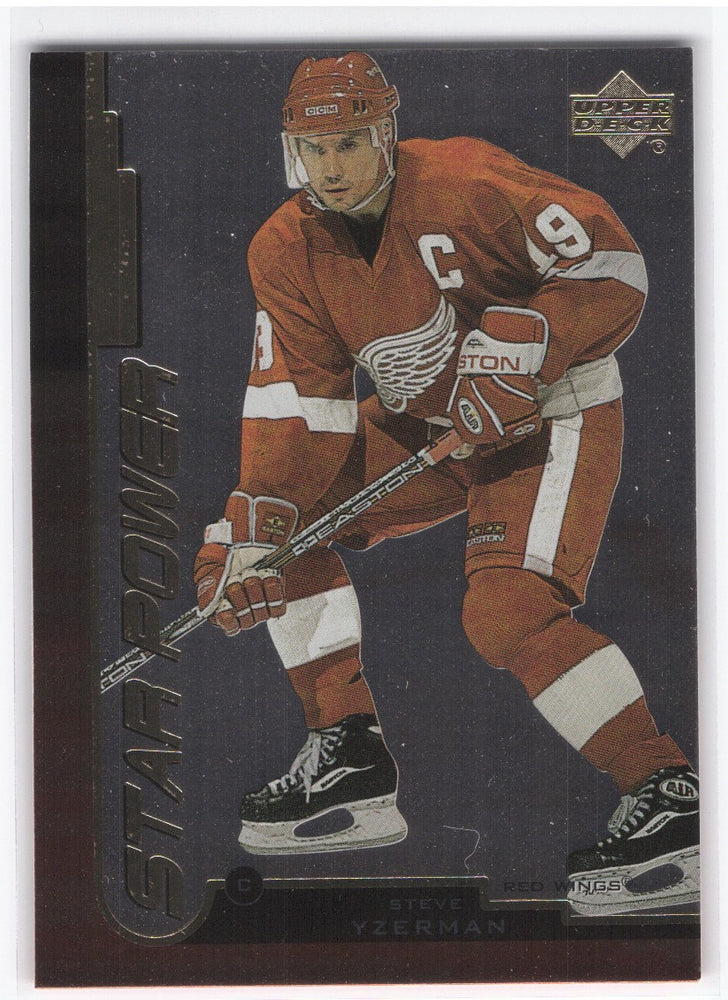 1999 Upper Deck Star Power Star Power #140 Steve Yzerman