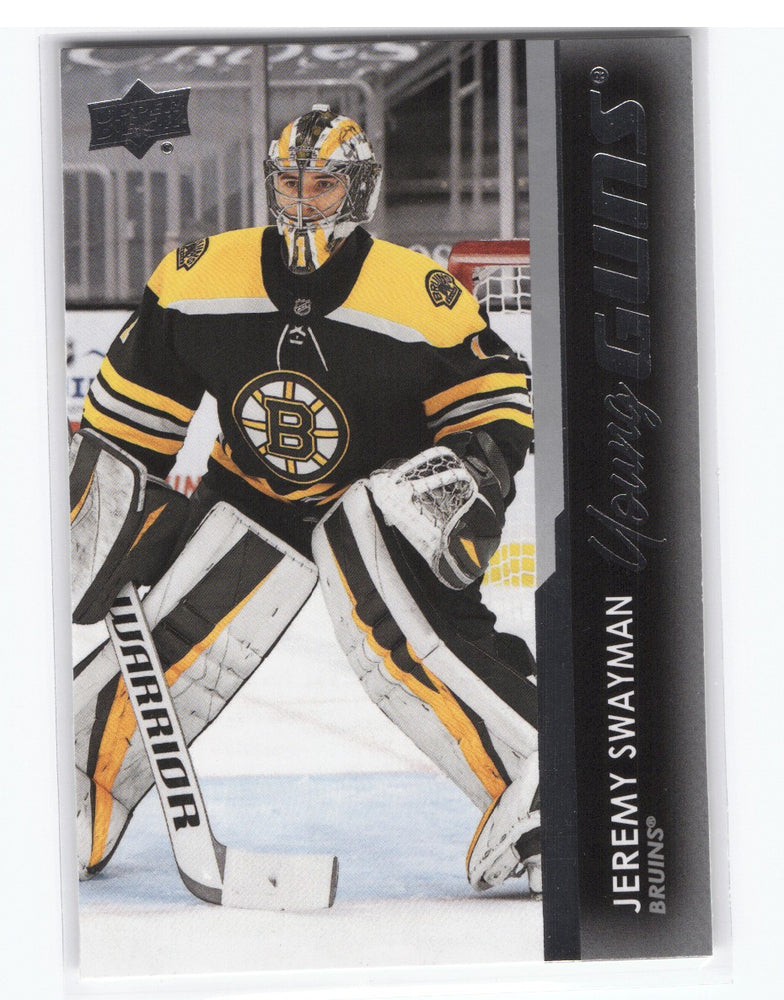 2021-22 Upper Deck Series 1 Young Guns #226 Rookie Rc Jeremy Swayman
