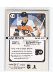2024-25 Upper Deck O-Pee-Chee Platinum Rainbow Rookie P-98 Rookie Rc Matvei Michkov