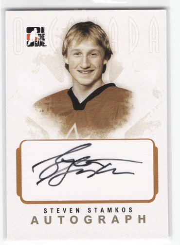 2007 In The Game Autograph A-Ss Auto Steven Stamkos