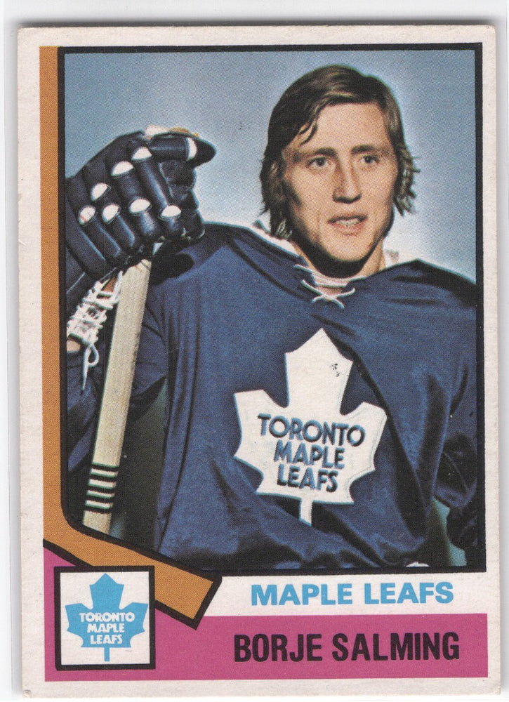 1974 O-Pee-Chee #180 Borje Salming