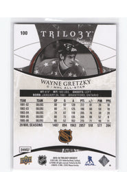 2015-16 Upper Deck Trilogy Hockey Nhl All-Star #100 Wayne Gretzky