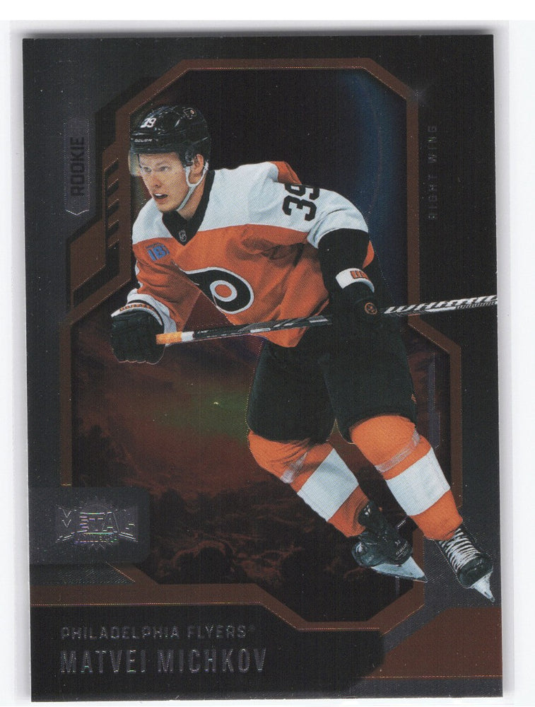 2024-25 Skybox Metal Universe Hockey Base Rookie #139 Rookie Rc Matvei Michkov