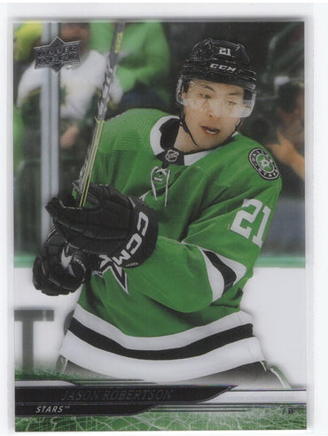 2024-25 Upper Deck Series 1 Clear Cut #62 Jason Robertson