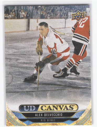 2024-25 Upper Deck Series 2 Ud Canvas C252 Alex Delvecchio