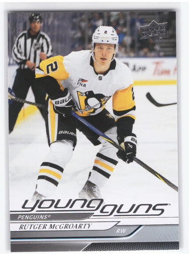 2024-25 Upper Deck Series 2 Young Guns #474 Rookie Rc Rutger Mcgroarty