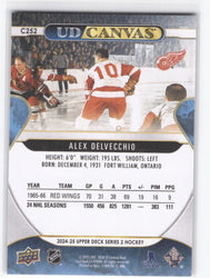 2024-25 Upper Deck Series 2 Ud Canvas C252 Alex Delvecchio